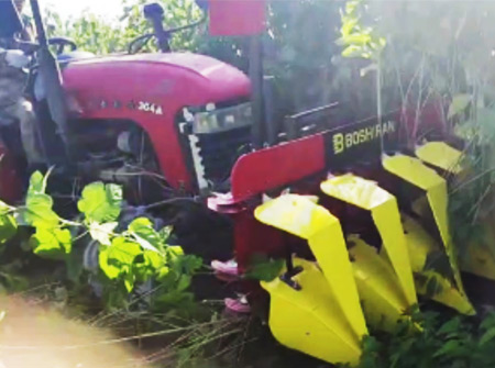 mg冰球突破豪华版4GL-5A桑麻收割机